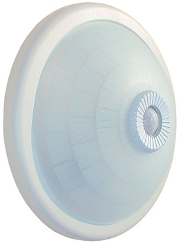 Светильник НПО3233Д белый 2х25 с датчиком движения IEK