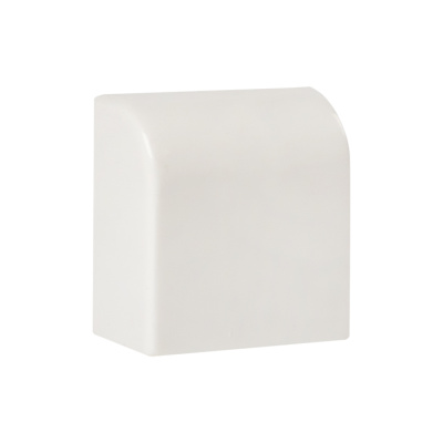 Заглушка (25х16) (4 шт) белая EKF-Plast