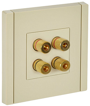 FORTE&PIANO Аудиорозетка 4-мест. FP439 ван. IEK