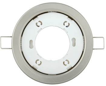 Светильник 4114 встр. под лампу GX53 хром матовый IEK