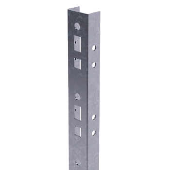 Профиль прямолинейный, L750, толщ.2,5 мм, на 6 рожков