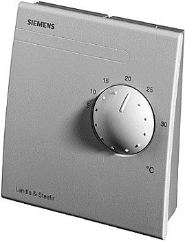 Датчик температуры комнатный,LG-Ni 1000, 0…+50 ºС, с регулятором уставки 5…30 ºС