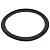 Уплотнительное кольцо для двустенных труб d110 мм черное EKF-Plast