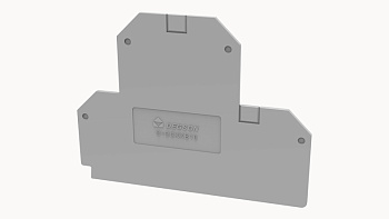 D-DCKKB10-01P-11-00Z(H) Крышка торцевая серая для клемм, шт
