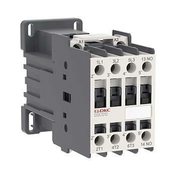 Магнитный контактор YON DSC012 12A 5,5кВт AC3 3P кат.110В DC 1НО Магнитный контактор YON DSC012 12A 5,5кВт AC3 3P кат.110В DC 1НО