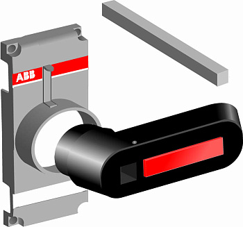 Ручка управления OTV400EK (черная) для прямой установки на рубил ьники OT315..400