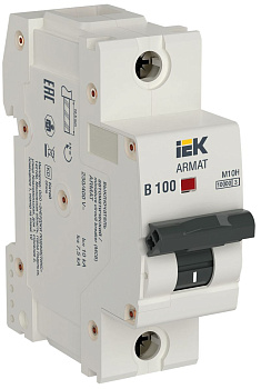 ARMAT Авт. выкл. M10H 1P B 100A IEK ARMAT Авт. выкл. M10H 1P B 100A IEK