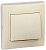 KVARTA Выключатель 2кл ВС10-2-0-ККм-44 10А крем. IEK