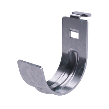 Рожковый кронштейн одинарный, толщ.3 мм, цинк ламель