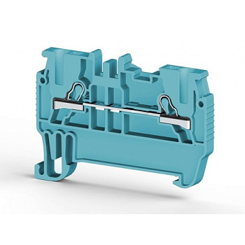 PYK 1,5M; Клеммник пружинный быстрозажимной (Push in), 1,5мм.кв. (синий)