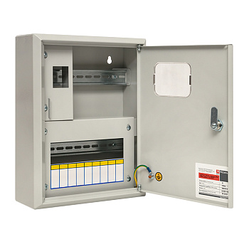 Щит учетно-распред. навесной счетчик на дин-рейку ЩУРн 1/9 (Э) (360x280x110) IP31 EKF PROxima