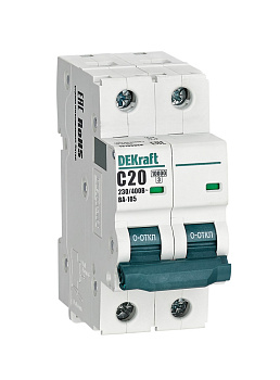 Авт. выкл. 2P 20A х-ка C ВА-105 10кА