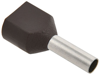 Наконечник-гильза НГИ2 2,5-10 с изолированным фланцем (фиолетовый) (100 шт) ИЭК Наконечник-гильза НГИ2 2,5-10 с изолированным фланцем (фиолетовый) (100 шт) ИЭК