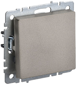 BRITE Выключ. 1-кл. самовозвратн. 10А ВС10-1-4-БрШ шамп. IEK